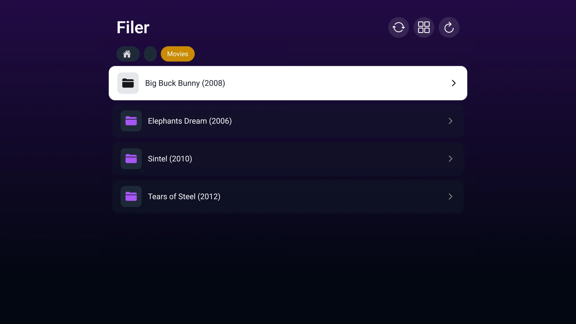 Browsing cloud storage files in wako
